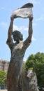 Statue of Florence Martus replicating Ã¢â¬ÅThe Waving Girl,Ã¢â¬ÂÃÂÃâÃÂÃâÃâÃÂ